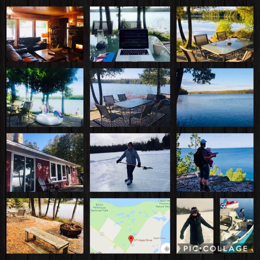 Miller Lake Lakefront Hope Lodge מראה חיצוני תמונה